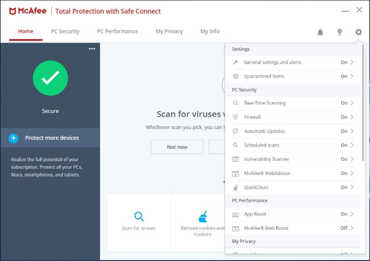 تحميل McAfee Total Protection 2020